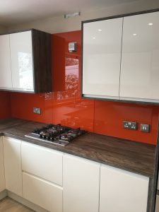 Queensgate Glass Orange