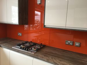 Queensgate Glass Orange