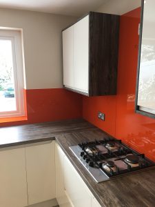 Queensgate Glass Orange