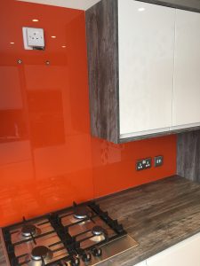 Queensgate Glass Orange