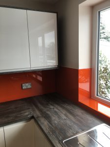 Queensgate Glass Orange