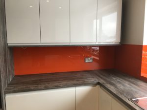 Queensgate Glass Orange