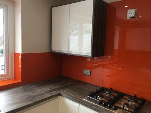 Queensgate Glass Orange