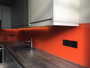 Queensgate Glass Orange