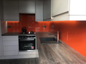 Queensgate Glass Orange