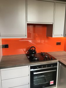 Queensgate Glass Orange