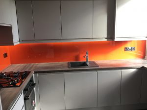 Queensgate Glass Orange