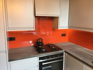 Queensgate Glass Featured Orange