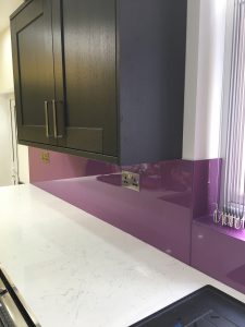 Queensgate Glass Purple