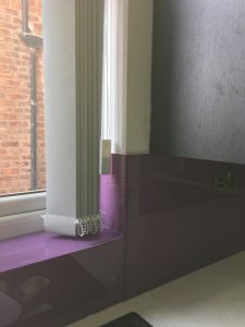 Queensgate Glass Purple