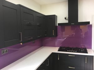 Queensgate Glass Purple