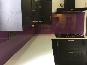 Queensgate Glass Purple