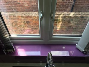 Queensgate Glass Purple