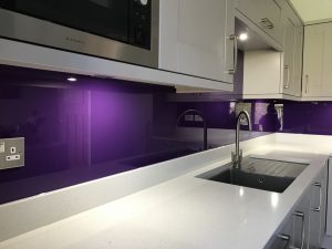 Queensgate Glass Purple