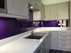 Queensgate Glass Purple