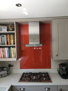 Queensgate Glass Orange