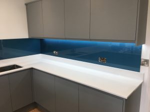 Queensgate Glass Blue