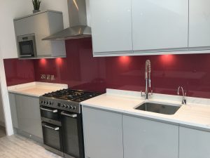 Queensgate Glass Red